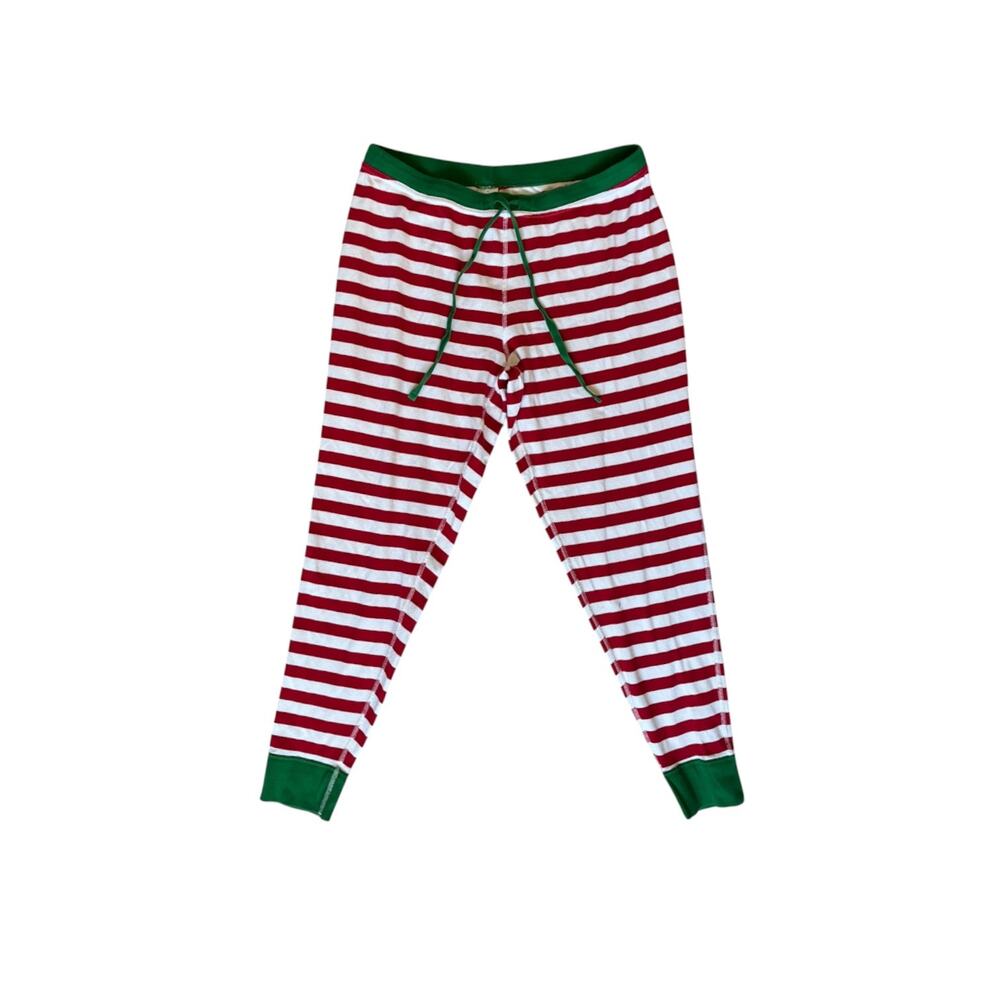 Hanna Andersson Red Striped Christmas Women’s Pajama Pants